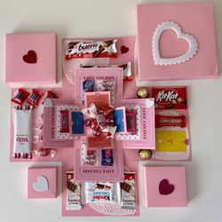 💖 Valentine’s Surprise Exploding Box — Four Layers of Sweet Memories