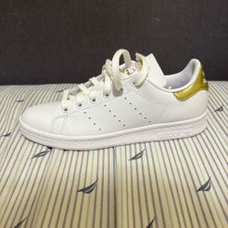 Gold Stan Smith Adidas Shoe