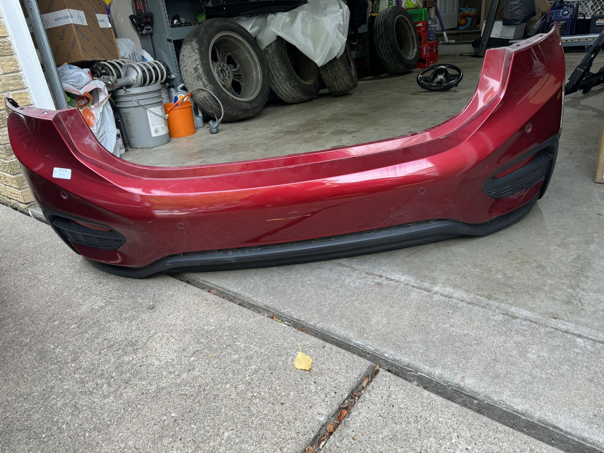 2016-2019 Chevy CRUZE Rear Bumper with RS Package And Park Assist sensors