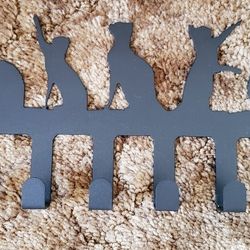 Metal Cat Wall Hooks Hanger