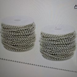 Iron Ball Bead Chain 60 Feet For diy Jewelry Making 