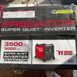 Predator super quiet inverter 3500