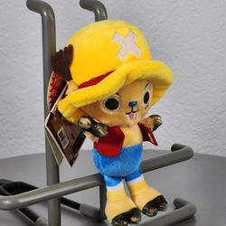 5" One Piece Chopper As Monkey D Luffy Keychain Charm Plush