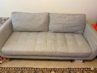 Grey couch or sofa