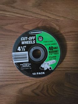 Warrior cut off when 4 1/2 inch