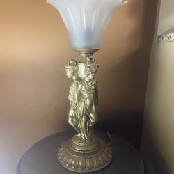 Three ladies lamp