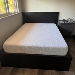 IKEA  Malm Bed frame  full size with mattress