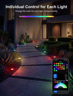 Outdoor Smart Ground Lights,