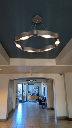 LED Chandeliers Wave design 26"