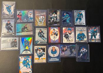 Will Smith San Jose Sharks NHL Hockey Card Lot