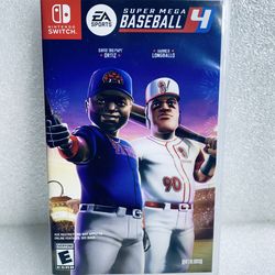 EA Sports Super Mega Baseball 4 Nintendo Switch