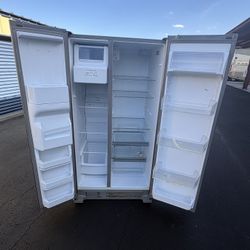 Stainless Steel 25 Cubic Feet Side By Side Refrigerator 