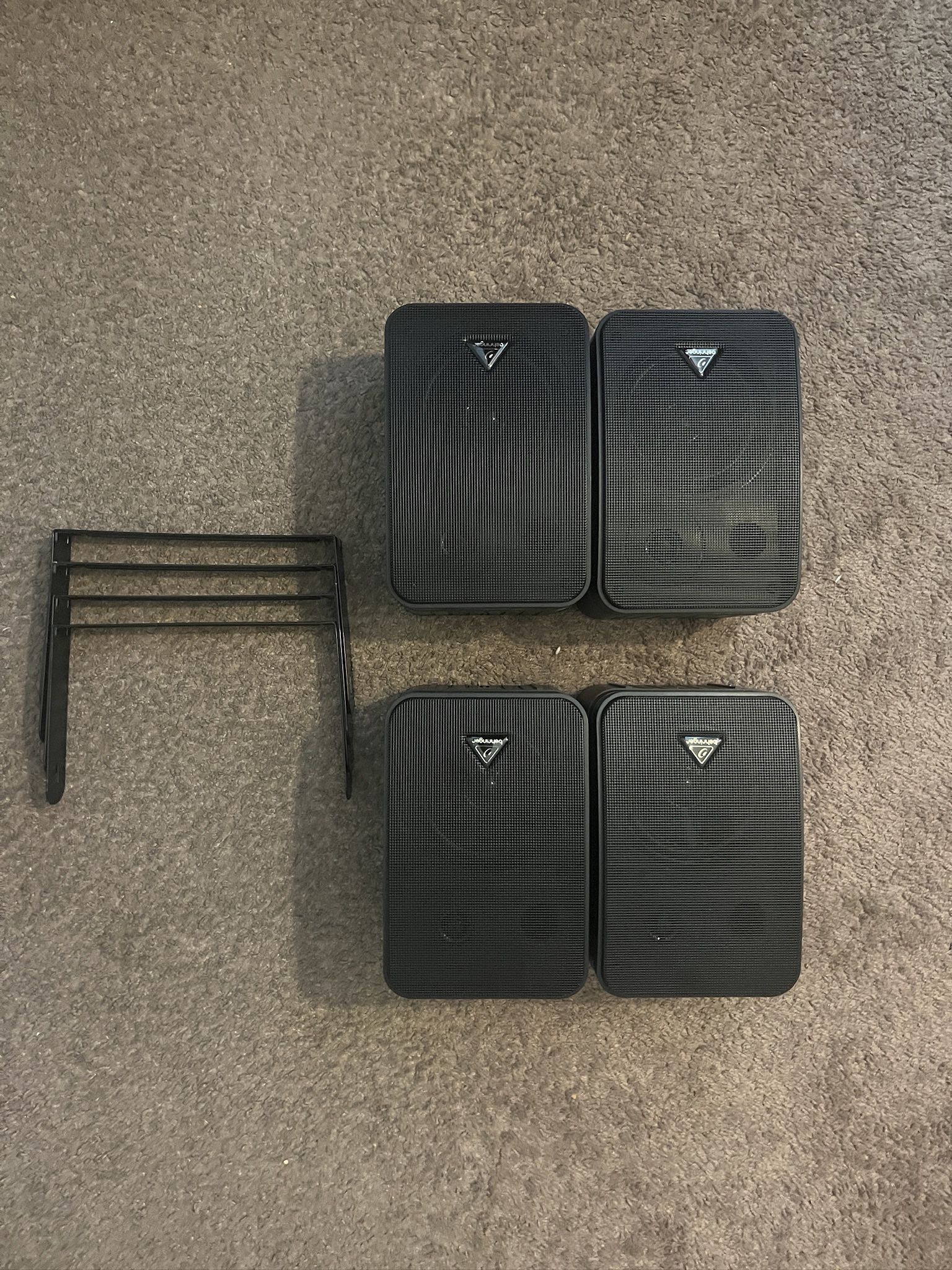 4 Set of Behringer BK Monitor Speakers — Great Condition