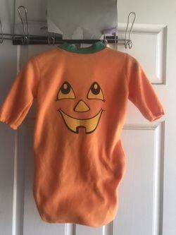Pumpkin Bunting Halloween Costume for Baby