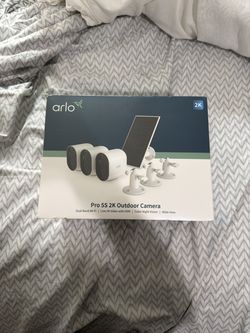 Arlo Pro 5S 2K Outdoor Camera System 3 cameras + solar panel