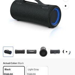 Sony SRS-XG300 Wireless Portable BLUETOOTH Party Speaker - Black - NEW