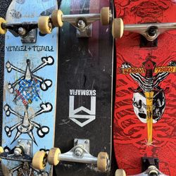 Skateboards W/ Full Pad Kit 