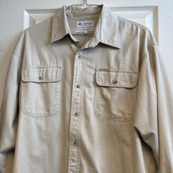 Columbia Brand Khaki Shirt