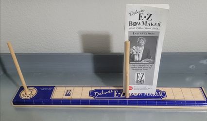Deluxe E-Z Bow Maker with Instructions