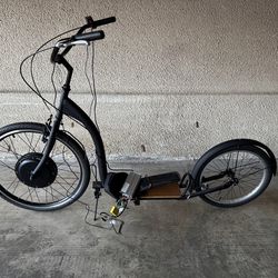 SIXTHREEZERO Beach Cruiser Scooter (w/Motorized Wheel)