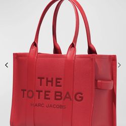Large Red Tote Bag 