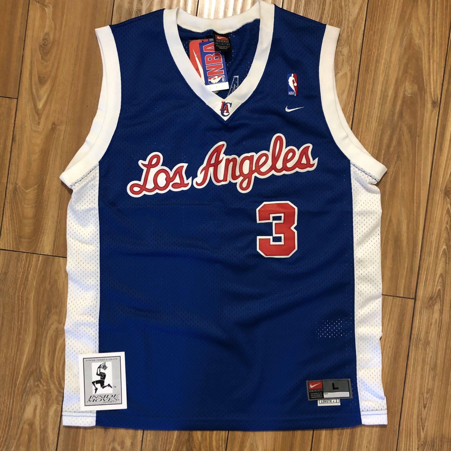 VINTAGE Adidas NBA LOS ANGELES CLIPPERS ELTON BRAND JERSEY SZ L