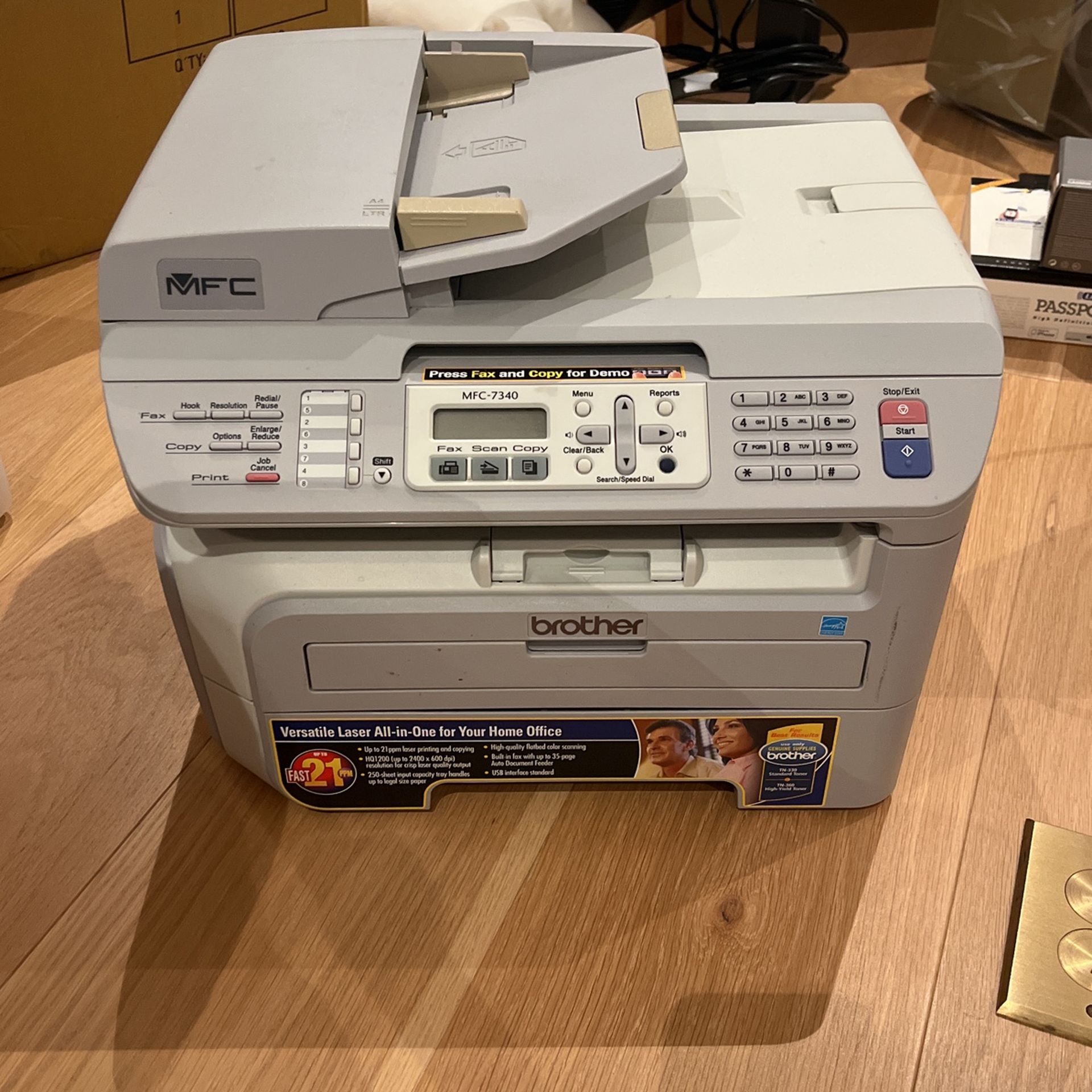 Brother MFC 7340 All In One Printer (Fax, Copy, Print),All Products : American Fashion Style Bags On Sale