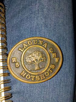 Laguna hotshot belt buckle