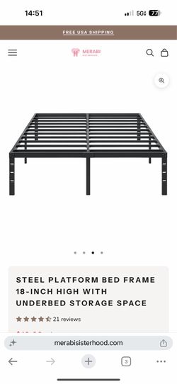 Bed frame twin
