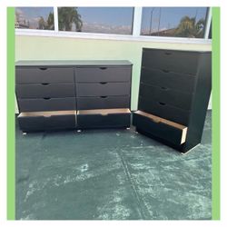 5 and 8 drawers dresser / Five and eight drawers dresser