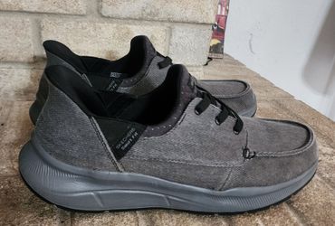 Skechers Men's Hands Free Swift Fit Canvas Sneakers Size 12 Men's