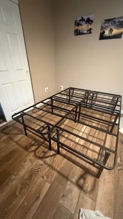 Foldable Metal Platform Bed Frame (Full)