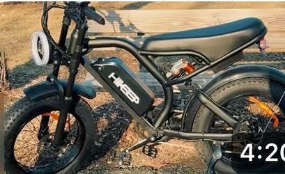 Hikkep K6l electric bike WITH A EXTRA MOTOR