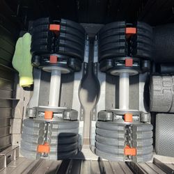NordicTrack Select-a-Weight Adjustable Dumbbells - 55 lbs.