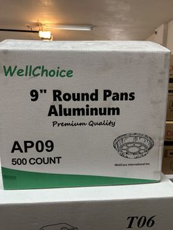 9” Round Foil Pan 