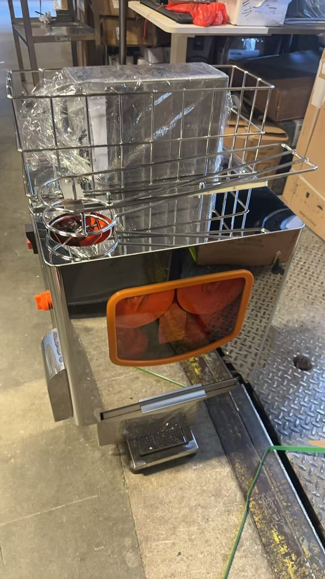 Commercial Orange Juicer Machine, 120W