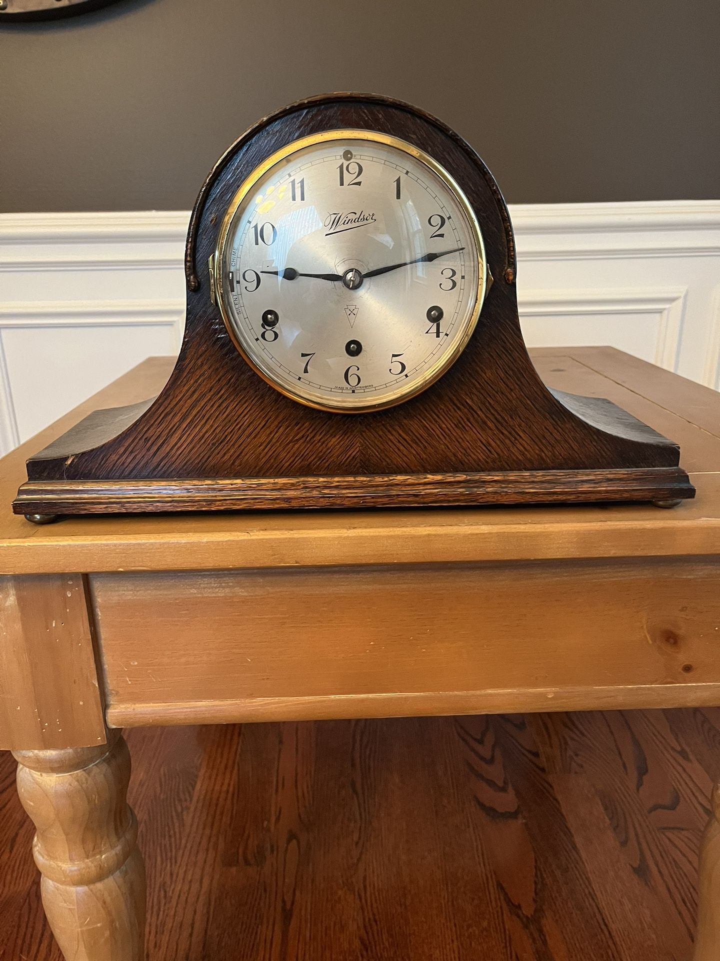 Antique Windsor Mantle Clock