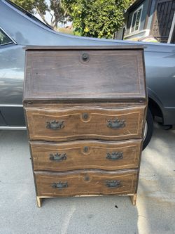 Vintage Secretary Style Desk