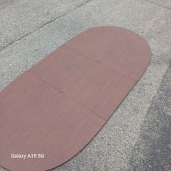 Oval Extendable Dining Table Top