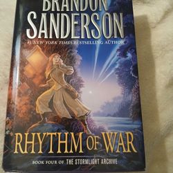 BRANDON SANDERSON RHYTHM AND WAR