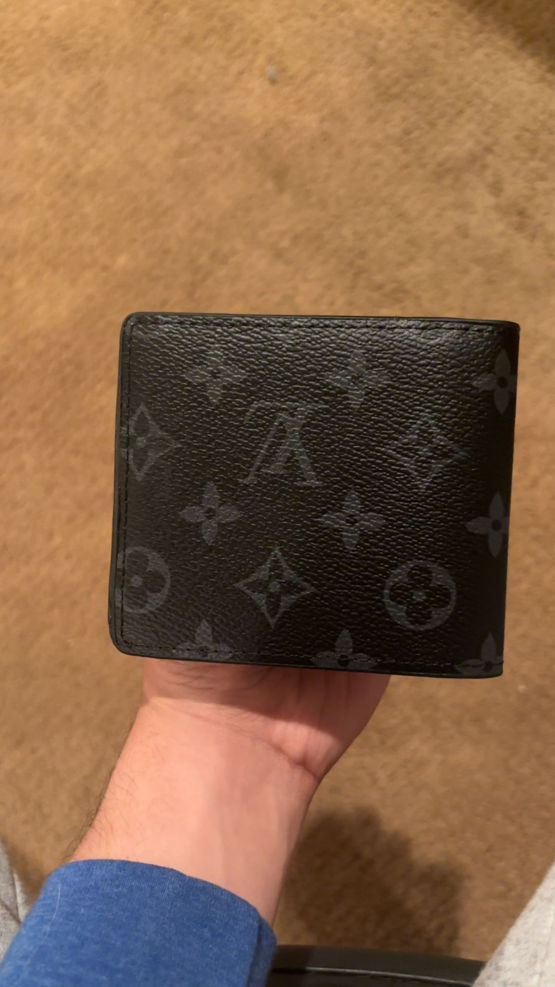 Men’s Black LV Wallet