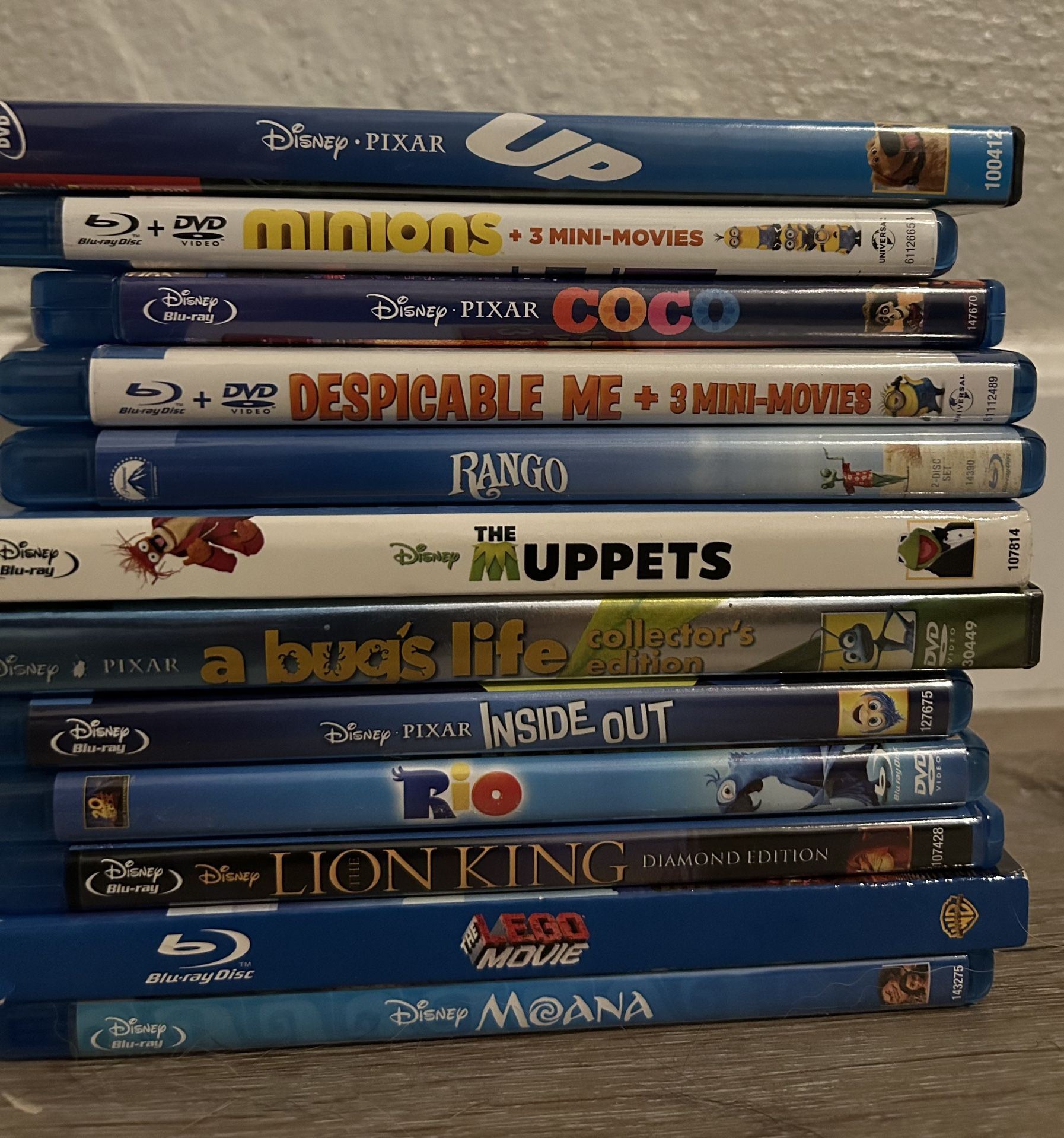 Blu-Ray Movies (Animated films)