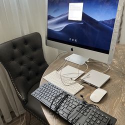 Apple Mac computer 3 keyboards 2 mouses 1 cd player