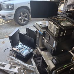 Scrap Computers Laptops Power Back UPS Printers 