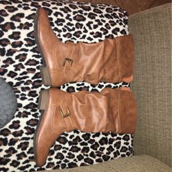 Brown Leather Boots