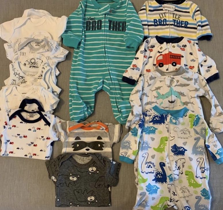 Baby boy newborn lot