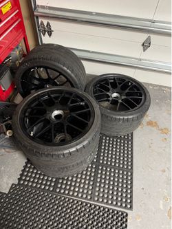 Porsche 997.2 Center-lock wheels