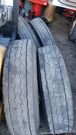 Tires 11r 22.5 and 295/75 22.5