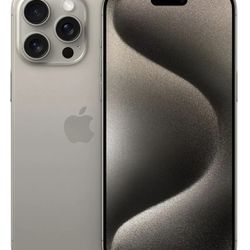 Apple iPhone 15 Pro Max - 256 GB - Natural Titanium 