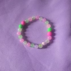Pink N Green Bracelet 